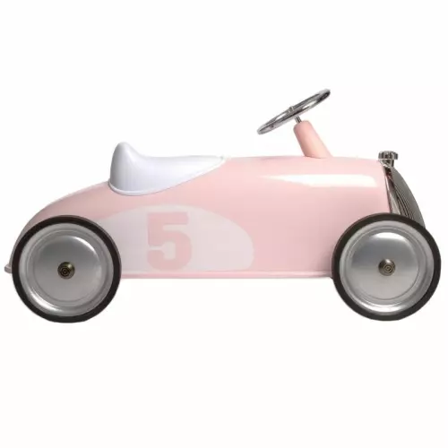 Macchina a spinta RIDERS in metallo by Baghera : Colore PETAL PINK (rosa)