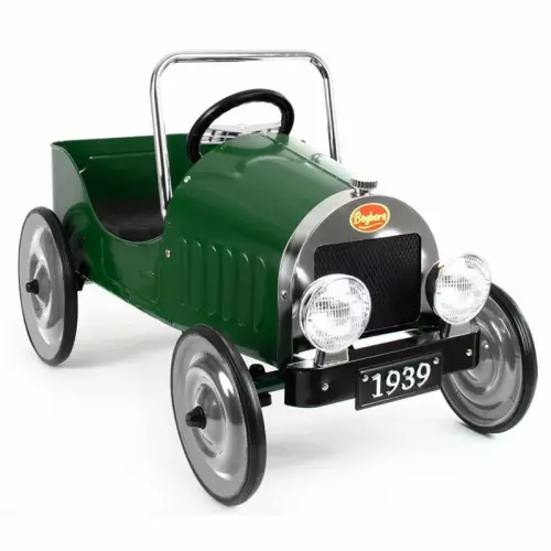 Macchina a pedali CLASSIC in metallo by Baghera : Colore GREEN (verde)