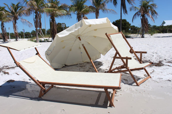 Sdraio in allumino ALTEA Made in Italy