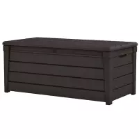 Baule in resina BRIGHTWOOD by Keter, effetto legno - 454 litri