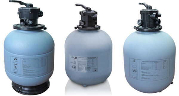 Filtro a sabbia GRE TOP - fino a 12 m&Acirc;&sup3;/h con valvola dall'alto