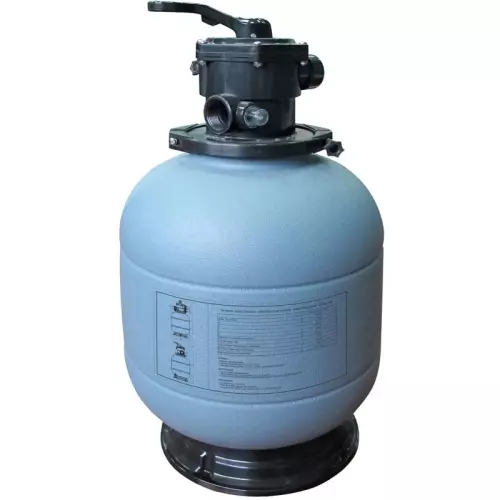 Filtro a sabbia GRE TOP - fino a 12 m³/h con valvola dall'alto