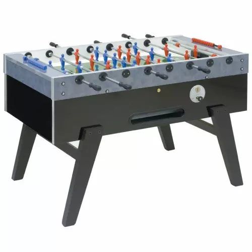 Calciobalilla MARACANA con gettoniera, aste rientranti