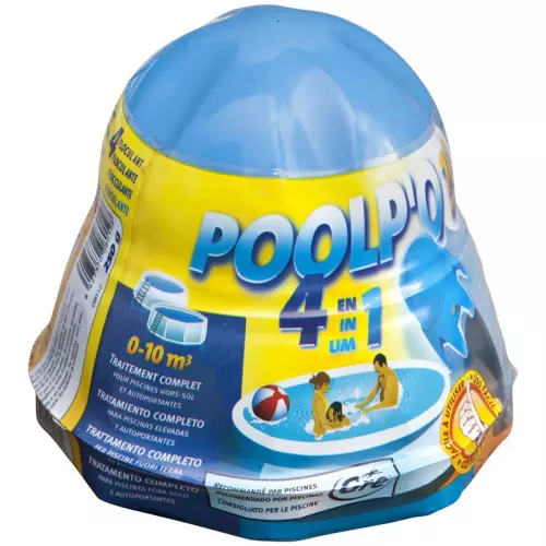 Trattamento chimico 4 in 1 per piscina POOLP'O fino a 20 m³