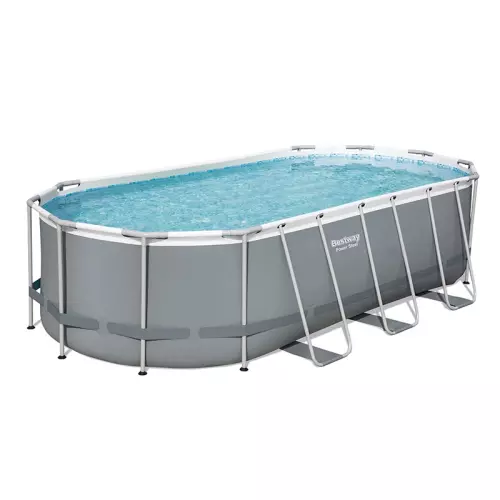Piscina fuori terra ovale Bestway POWER STEEL 5,49 x 2,74 x h 1,22 m