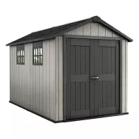 Casetta da giardino in resina OAKLAND 7511 by Keter, effetto legno 2,29 x 3,50 x h 2,42 m