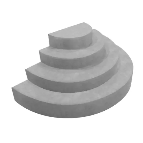 Scala interna IMOLA in EPS per posa sotto liner per piscina di h 1,50 m