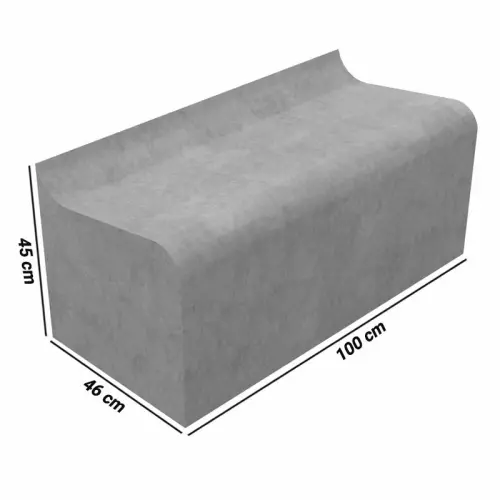 Panca POMPEI in EPS per arredo interno piscina 100 x 45 h 46 cm per posa sotto liner