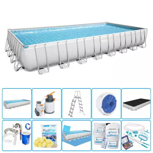 Piscina fuori terra Bestway POWER STEEL 9,56 x 4,88 x h 1,32 m - KIT PRO