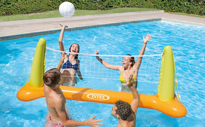 Rete pallavolo per piscina gonfiabile