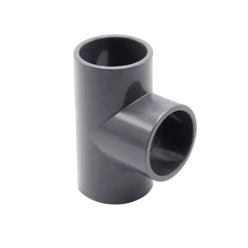 TI a 90° ad incollaggio in PVC