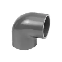 Gomito 90° ad incollaggio in PVC