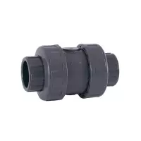 Valvola di ritegno a sfera in PVC con O-Ring in EPDM da Ø 20 a 110 mm