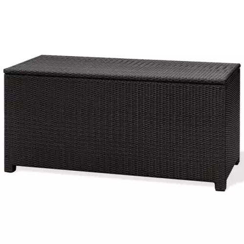 Cassapanca da esterno in wicker intrecciato Java