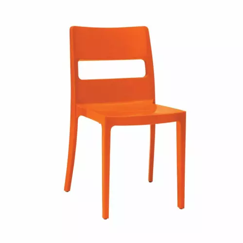 Sedia ignifuga SAI by Scab, da interno/esterno : Colore ARANCIO