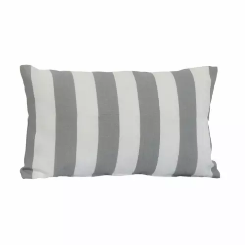 Cuscino d'arredo rettangolare in poliestere, 40x60 cm : Fantasia ONDAGRIGIA