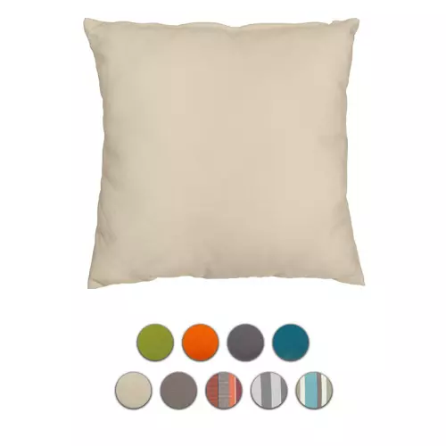 Cuscino d'arredo quadrato in poliestere, 50x50 cm