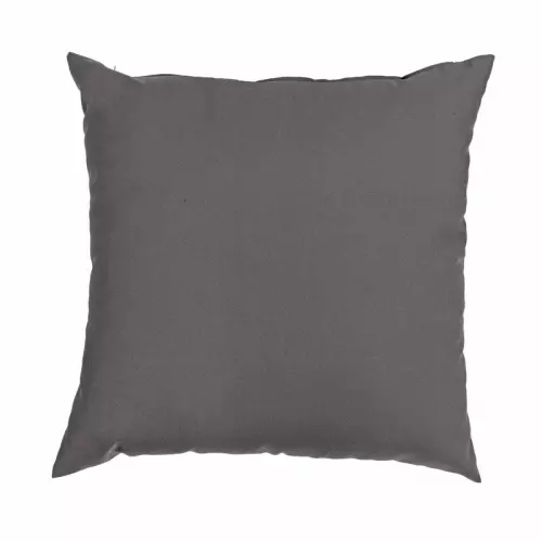 Cuscino d'arredo quadrato in poliestere, 50x50 cm : Tinta unita GRIGIO