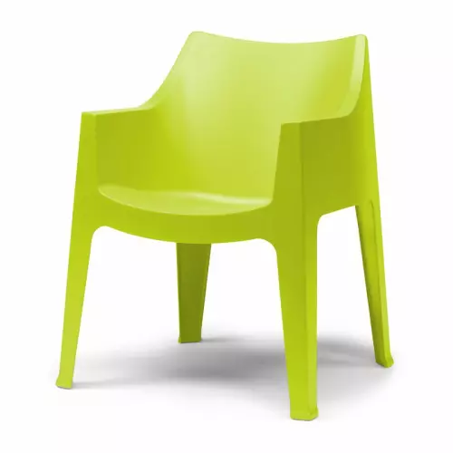 Poltrona da esterno COCCOLONA by Scab in tecnopolimero : Colore VERDE PISTACCHIO