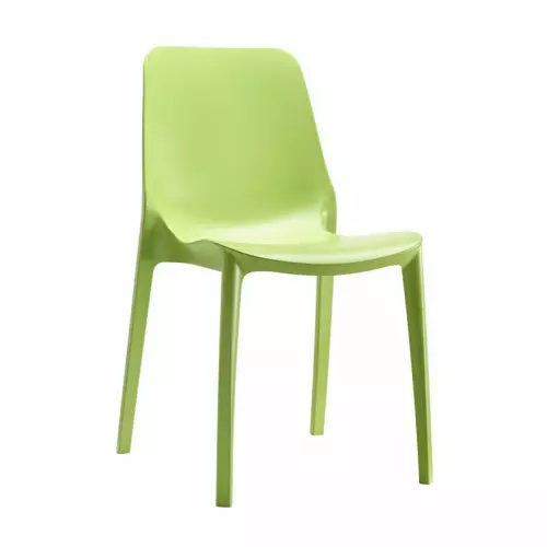Sedia da esterno GINEVRA by Scab, in tecnopolimero rinforzato riciclabile : Colore VERDE PISTACCHIO