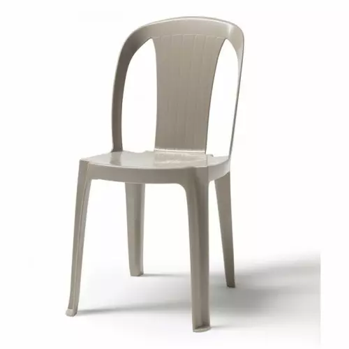 Sedia da giardino in resina TIUANA by Scab : Colore TORTORA