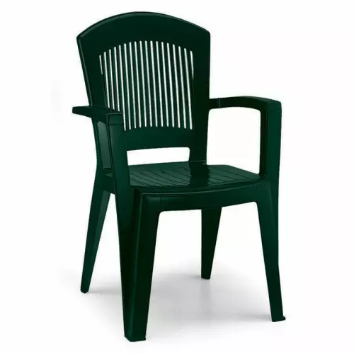 Poltrona da giardino SUPER ELEGANT in resina by Scab, antigraffio : Colore VERDE BOSCO