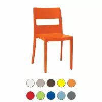 Sedia SAI by Scab in polipropilene