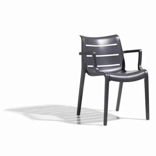 Poltrona SUNSET by Scab in tecnopolimero rinforzato : Colore ANTRACITE