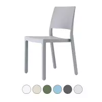 Sedia KATE by Scab in polipropilene in fibra di vetro in air moulding