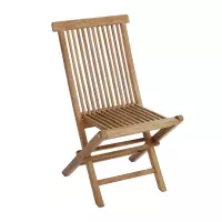 Sedia pieghevole in legno Teak SALINA 