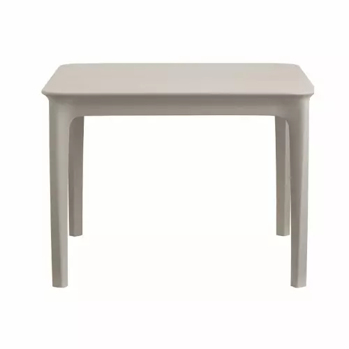 Tavolino basso da esterno in resina ARGO by Scab : Colore TORTORA