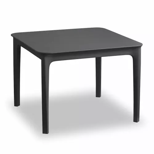 Tavolino basso da esterno in resina ARGO by Scab : Colore ANTRACITE