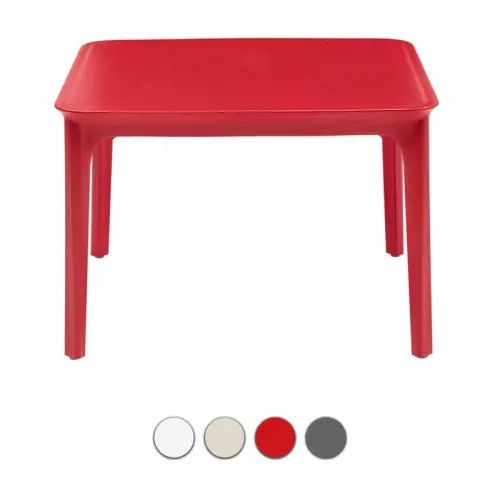 Tavolino basso da esterno in resina ARGO by Scab