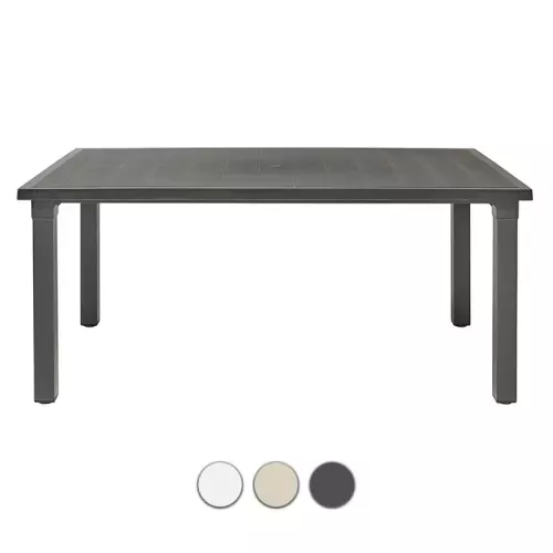 Tavolo ERCOLE da esterno in tecnopolimero by Scab