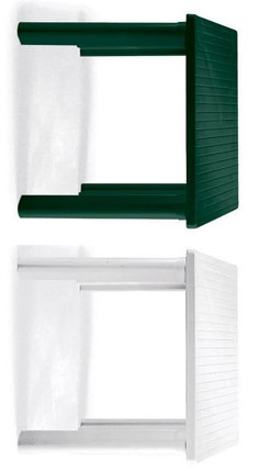 Tavolo da giardino ELLE 80X80 in resina