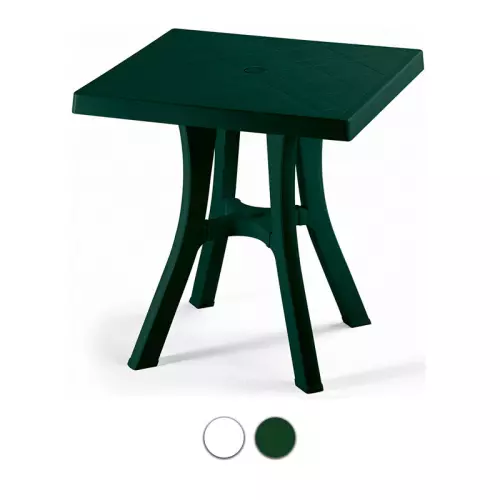 Tavolino da giardino DADDY 70x70 in resina by Scab