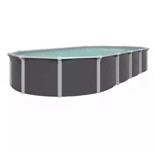 Piscina fuori terra STEELDESIGN Omega - 7,30 x 3,65 x h.1,32 m
