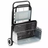 Barbecue a carbonella CLIC CLAC in acciaio, pieghevole