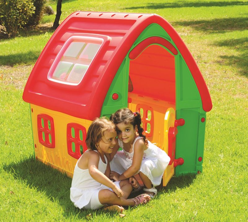 Casetta per bambini FAIRY, in plastica, Made in Europe