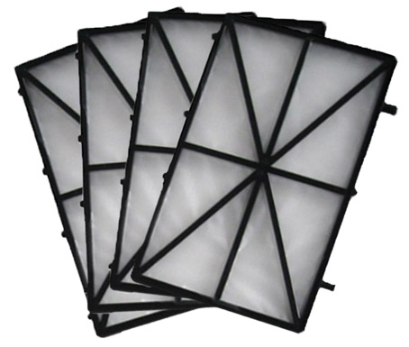 Filtro a cartuccia a maglia fine in nylon 110 &Acirc;&micro; per robot Dolphin - Kit da 4 pezzi - D9991433-ASSY