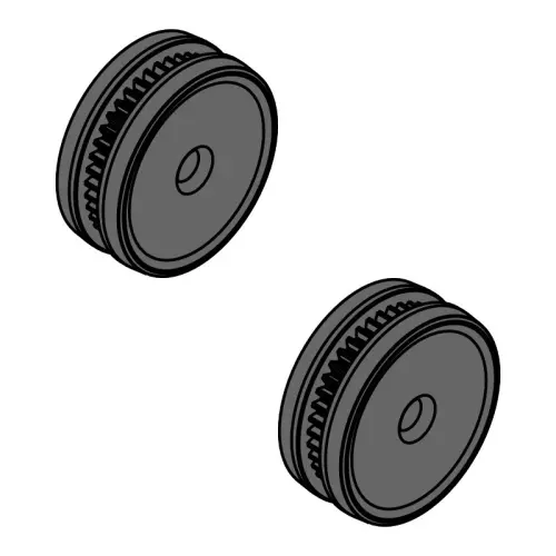 16_Ruota posteriore per robot Zodiac Tornax (2 pezzi)