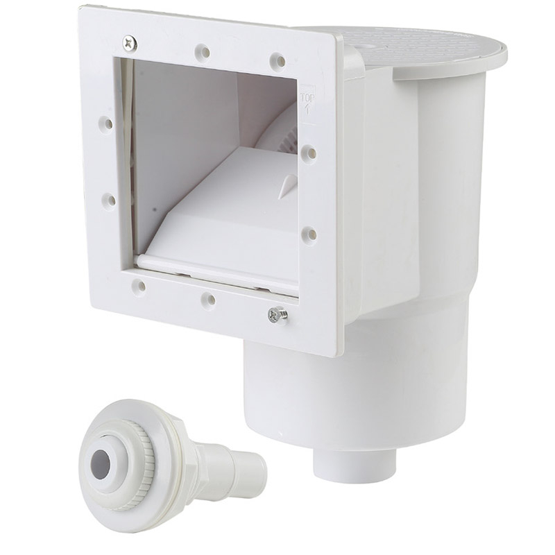 Skimmer a bocca stretta&Acirc;&nbsp;a parete standard&Acirc;&nbsp;per piscina completo di bocchetta