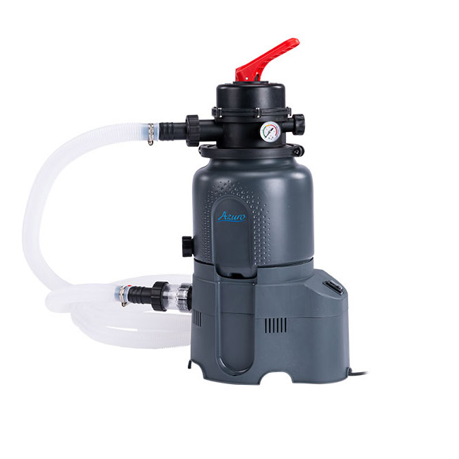 Filtro a sabbia monoblocco AZURO da 2 m&Acirc;&sup3;/h con valvola dall'alto