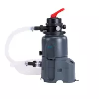 Filtro a sabbia monoblocco AZURO - da 2 a 6 m³/h con valvola dall'alto