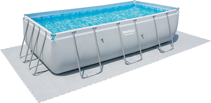 Tappeto protettivo di fondo in PVC a puzzle per piscina