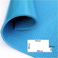 Copertura Isotermica a schiuma multistrato HYDRO COVER 525 gr/m² - 8,90 x 4,95 m danneggiata