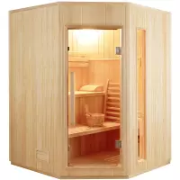 Sauna finlandese tradizionale SAKURA da 3-4 posti