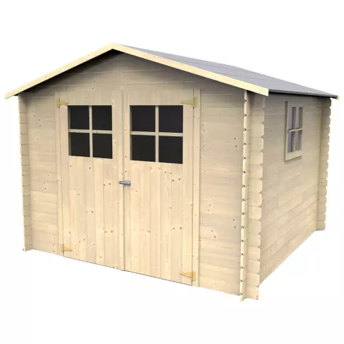 Casetta in legno ELIN da giardino 2,69 x 2,69 x h 2,10 m