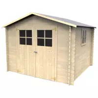 Casetta in legno ELIN da giardino 2,69 x 2,69 x h 2,10 m