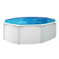 Piscina fuori terra STEEL White - Ø 4,60 x h.1,20 m